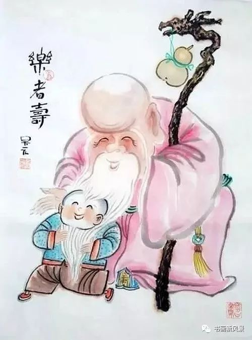 人见人爱的一组小画