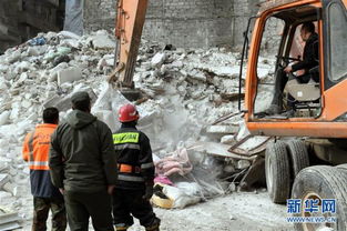叙利亚阿勒颇一建筑物坍塌 致11人死亡 