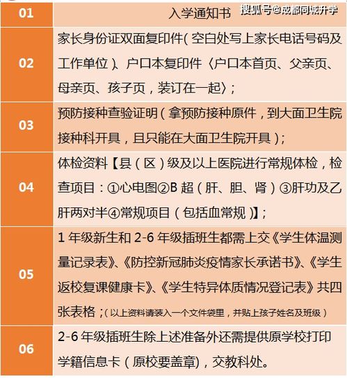 成都13所小学发布新一年级入学提醒 部分学校下周一 周三开始报到