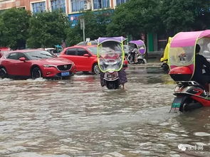 挺住 永丰遭受暴雨袭击,多地洪水暴涨