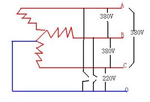 火线和零线电压220V,两根火线电压是多少伏 