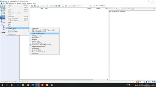 引文,毕业论文,格式,endnote