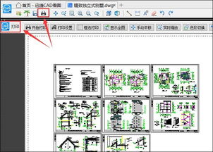 CAD看图软件,打印黑白CAD图纸