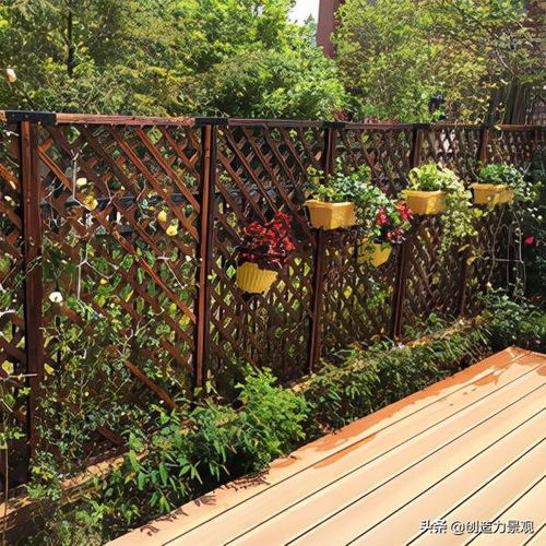 庭院围墙怎么设计好看又实用 竹篱笆,木栅栏或是绿篱