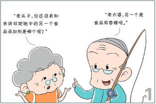 聪明爷爷 糊涂奶奶系列科普漫画 食品添加剂中的双胞胎 二 食品用香精