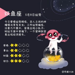 5月8日十二星座运势分析 