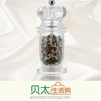 磨出美味 手动研磨器 趣味椒盐瓶 赠送胡椒颗粒 