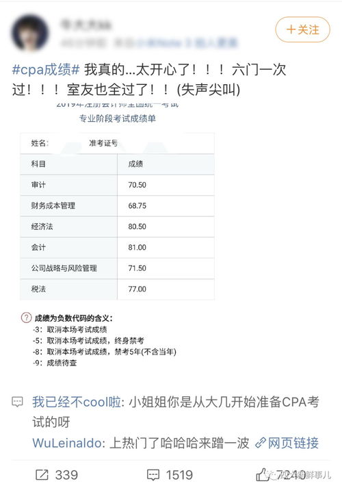 2019注会出成绩时间公布,注会历年考试成绩查询时间分别如何(图1)