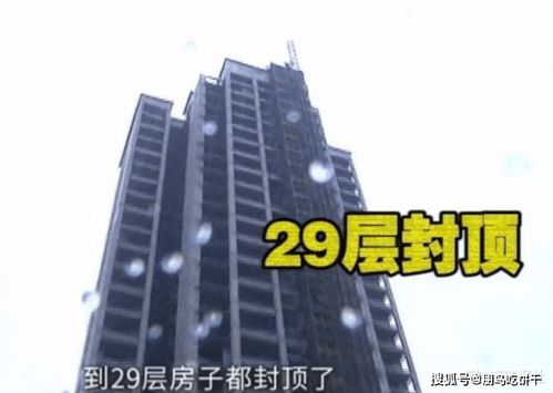 花30万首付买32楼房子,结果只建到29层 业主 已经等了五年了