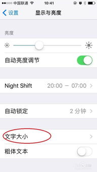 苹果手机iphone怎么设置粗大字体 