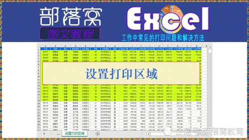 excel打印技巧 工作中常见的打印问题和解决方法