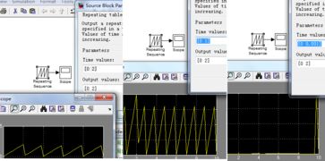 matlab 的sumulink怎么仿真矩形波，三角波 sources里的哪个模块，参数怎么设置