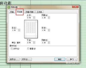 怎样在WPS表格中设置页面边距