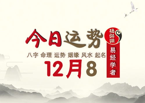 十二生肖运势12月8日