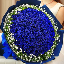 蓝玫瑰适合送什么人,男朋友有送女朋友蓝色玫瑰的吗?蓝色玫瑰代表什么？