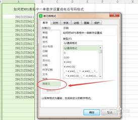 WPS 如何把WPS中一串数字设置成电话号码格式