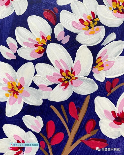 以花之名 18张色彩亮丽的花卉主题创意色彩作品