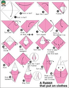 兔子折纸怎么弄好看的 有什么会动的折纸作品