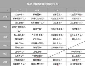 中国业余足球联赛赛程表,中国业余足球联赛参赛资格