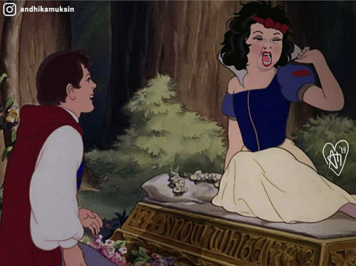 迪士尼公主 假以乱真的神图,童年女神也会毁形象,但丑得可爱