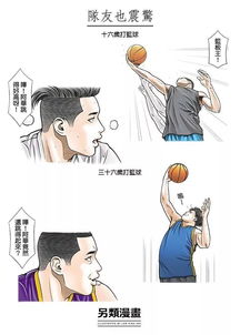 20年后的你打篮球是什么样 这组漫画看完真的太扎心了 