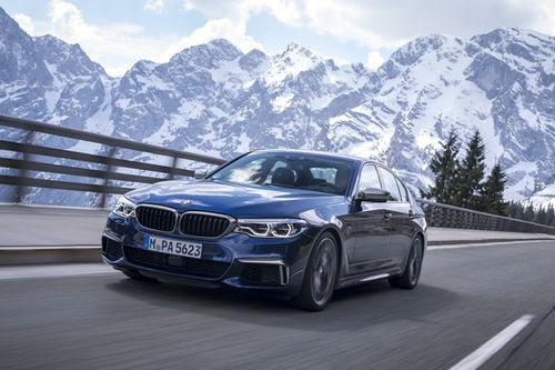 2020款BMW M550i xDrive,性能仅次于M5的 