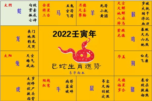 2022虎年十二生肖运程 生肖蛇