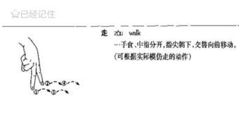 走字用手语怎么表示 