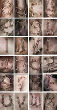 美丽 惊奇又可怕的8种人体皮肤艺术