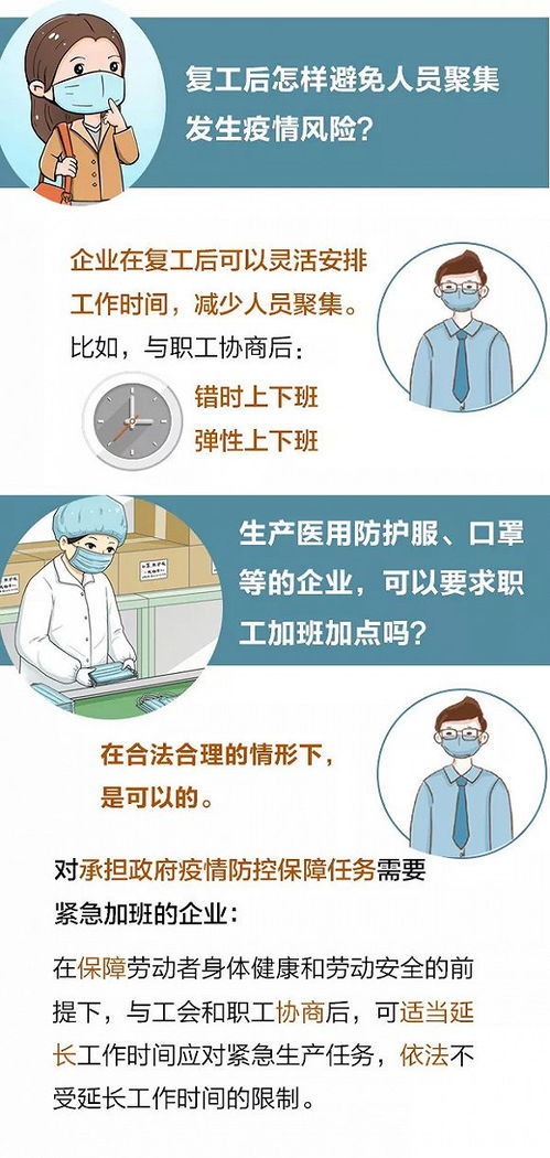 一图看懂 疫情防控期间,稳定劳动关系应该这样做