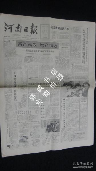 河南 综合日报 报纸 