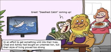 趣味图片英语笑话 Deadliest Catch致命捕捞 双语