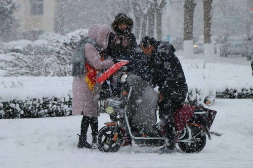 最美不止下雪天,更有那些 扫雪人