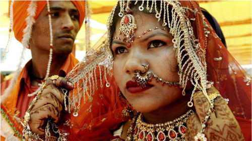 疫情下印度童婚显著增加 印媒 为减轻生活负担很多家庭急嫁女 