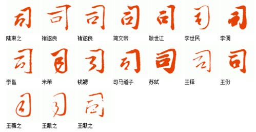 司字怎么写好看 