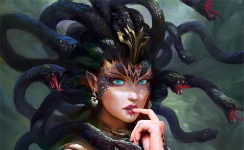 从美人到蛇发女妖 一开始的美杜莎其实并不邪恶,她都是被逼的