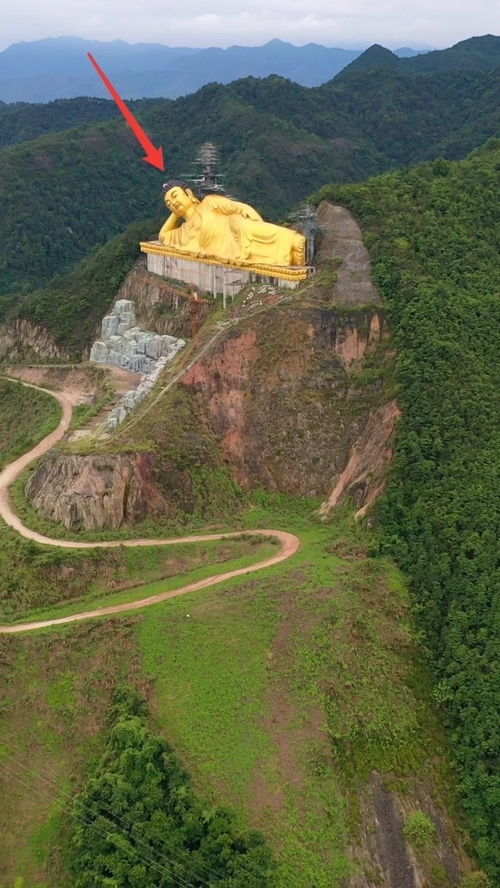 最大的山体卧佛,见者好运 