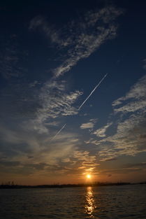 拍的夕阳 感觉有点暗 要怎么弄呢 请指点一二