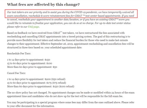 2020gmat考试改期费用,GMAT延期流程怎么操作？费用多少？