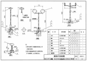 图集08d800一4一66页庭院灯具安装