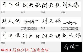 谁能帮我把我的名字设计成艺术字啊 要好看的 就是个人的个性签名 给个图片也行 我名字 刘天保 