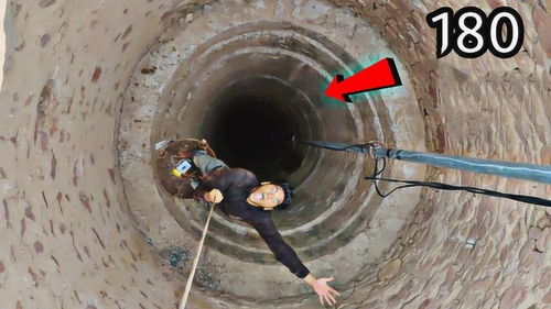 180英尺的深井中有什么 印度小伙冒险进入深井,看到画面令人惊讶 