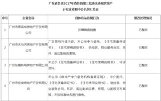 广东省省住建厅通报100家开发商中介违规行为 