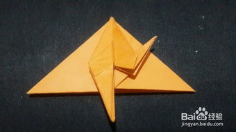 折纸制作 千纸鹤书签