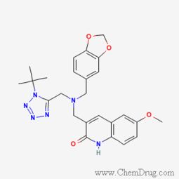 Oprea1 452122,ASN 04370180, 3 1,,3 benzodioxol 5 ylmethyl 1 tert b