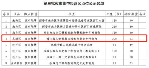 西安高新区有夜市烧烤点吗