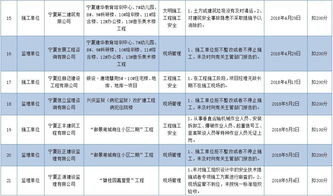 银川13家施工企业8家监理单位和1名个人被曝光 名单在此 