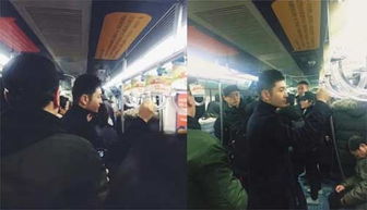 网友偶遇黄晓明深夜坐地铁照片曝光 黑衣酷劲接地气