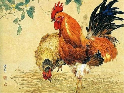 中国绣画花鸟动物作品欣赏 第二辑