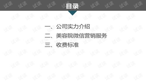 美容院微信营销方案.ppt